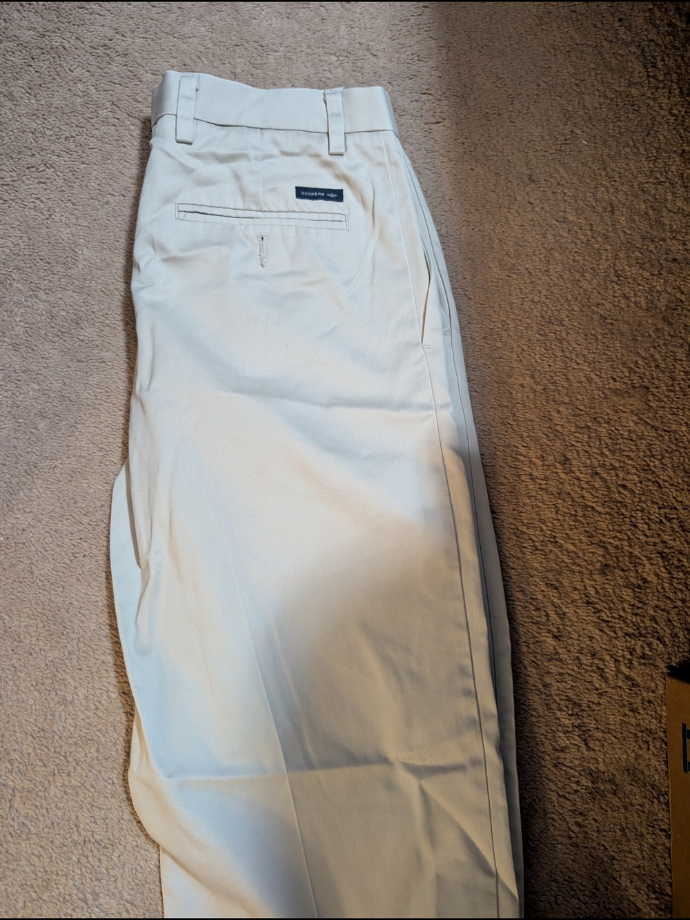 Dockers Men’s Khaki Chino Pants - Cream 32x30